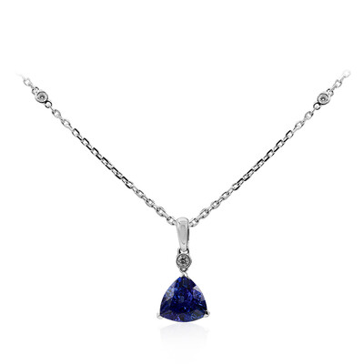 18K AAA Tanzanite Gold Necklace (CIRARI)
