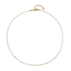 Kangeyam Moonstone Silver Necklace