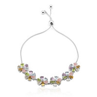 Burmese Peridot Silver Bracelet