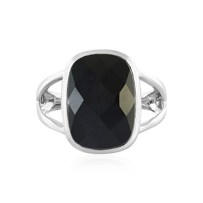 Black Onyx Silver Ring