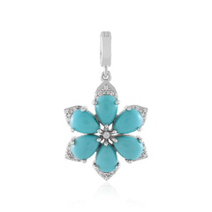 Turquoise Silver Pendant