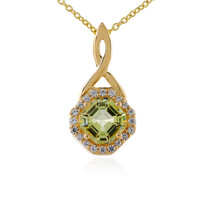 9K Tourmaline Gold Necklace