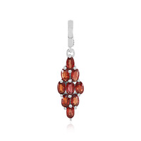 Tanzanian Ruby Silver Pendant