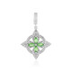 Tanzanian Tsavorite Silver Pendant