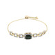 9K Nigerianischer Grüner Turmalin Gold Bracelet (Remy Rotenier)