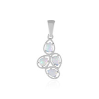 Welo Opal Silver Pendant