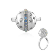 Welo Opal Silver Ring
