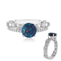 Mezezo Opal Silver Ring