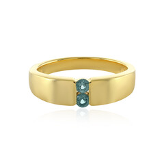 Indicolite Silver Ring