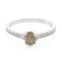Romanian Spectrolite Silver Ring