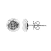 9K SI Diamond Gold Earrings
