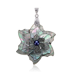 Pinctada Mother of Pearl Silver Pendant