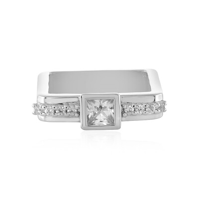 Zircon Silver Ring