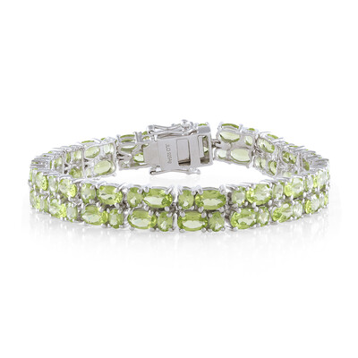 Peridot Silver Bracelet