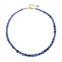 Nepal Kyanite Silver Necklace
