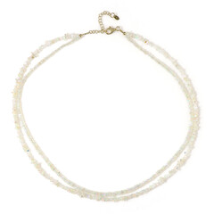 Welo Opal Silver Necklace