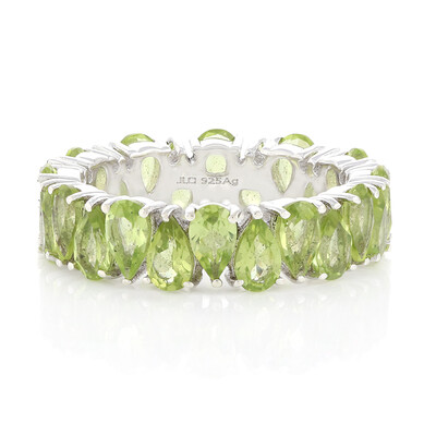 Peridot Silver Ring