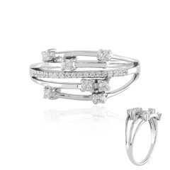Zircon Silver Ring