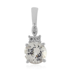Danburite Silver Pendant