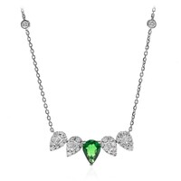 14K AAA Tsavorite Gold Necklace (CIRARI)