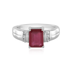 Madagascar Ruby Silver Ring