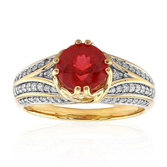 18K Brazilian Rhodonite Gold Ring (de Melo)