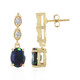 Mezezo Opal Silver Earrings (Adela Silber)