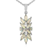 Welo Opal Silver Necklace