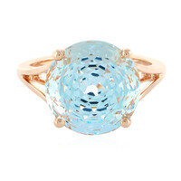 9K Capri Topaz Gold Ring (PHANTASIA)