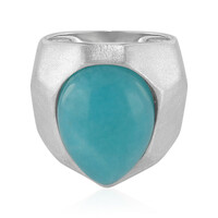 Amazonite Silver Ring