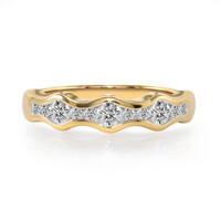 18K IF (D) Diamond Gold Ring