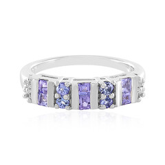 Tanzanite Silver Ring