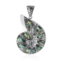 Abalone Shell Silver Pendant (Art of Nature)