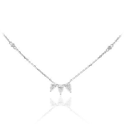 14K SI1 (H) Diamond Gold Necklace (CIRARI)