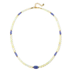 Tanzanite Silver Necklace