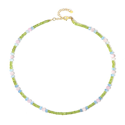Peridot Silver Necklace