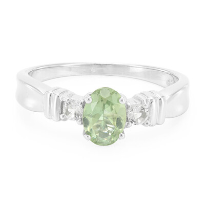 Russian Apatite Silver Ring