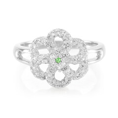Kenya Tsavorite Silver Ring