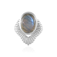 Labradorite Silver Pendant