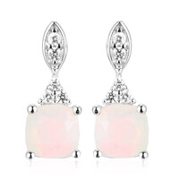 Welo Opal Silver Earrings