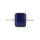 9K Madagascar Blue Sapphire Gold Ring