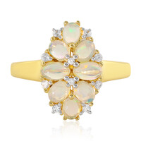 Welo Opal Silver Ring