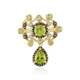 Peridot Silver Pendant