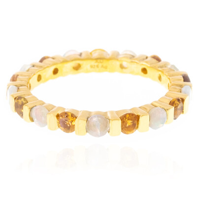 Welo Opal Silver Ring