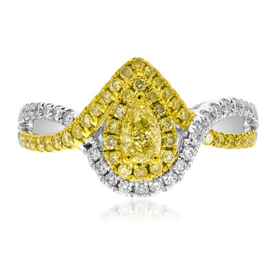 14K SI2 Yellow Diamond Gold Ring (CIRARI)