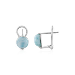 Larimar Silver Earrings