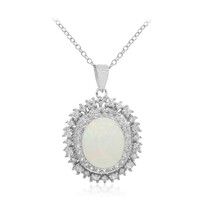 Welo Opal Silver Necklace