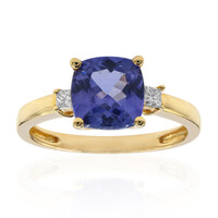14K AAA Tanzanite Gold Ring (CIRARI)