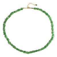 Tsavorite Silver Necklace