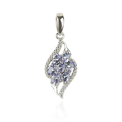 Tanzanite Silver Pendant